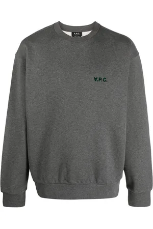 A.P.C. Logo-print cotton sweatshirt