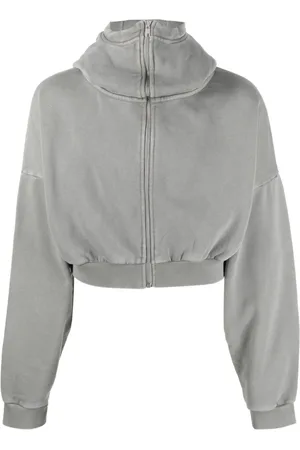 Entire Studios Stand-up collar zip-up hoodie