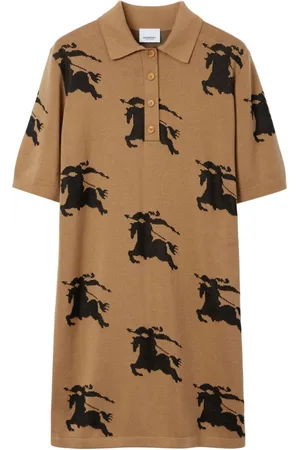 Burberry EKD-print jacquard shirt dress