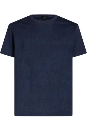 Etro Paisley-print cotton T-shirt