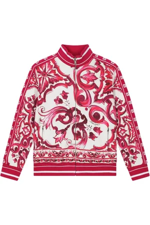 Dolce & Gabbana Majolica-print bomber jacket