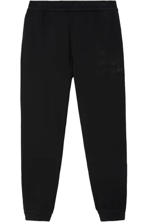 Burberry EKD-embroidery cotton track pants