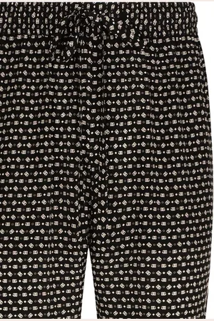 Dolce & Gabbana Logo-print silk trousers