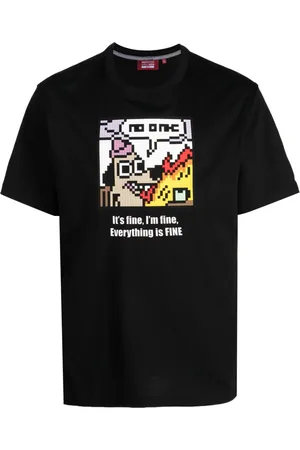 MOSTLY HEARD RARELY SEEN Graphic-print cotton T-shirt