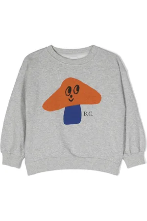 Bobo Choses Mushroom-print cotton sweatshirt