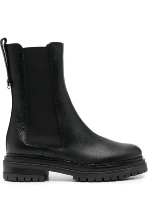 Sergio Rossi Slip-on leather boots