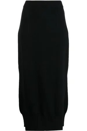 Barrie High-waisted knit skirt