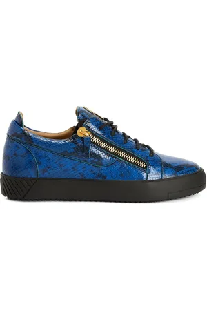 Giuseppe Zanotti Frankie snakeskin low-top sneakers