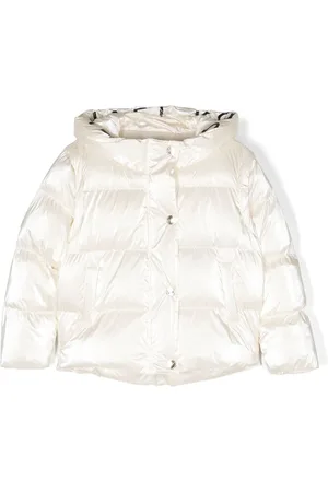 Michael Kors Kids reversible padded jacket - White