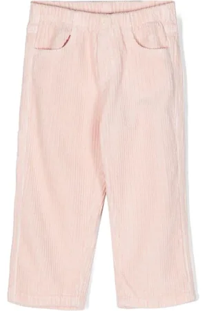 Il gufo Elasticated-waist corduroy trousers