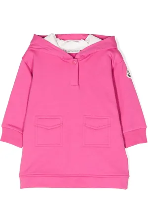Moncler Logo-patch hooded dress