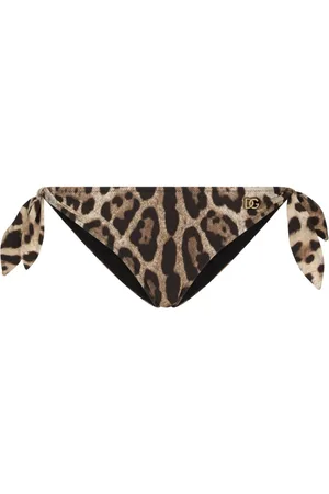 Dolce & Gabbana Leopard-print bikini bottom
