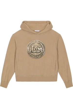 Dolce & Gabbana Coin-print cotton hoodie