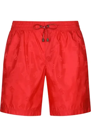 Dolce & Gabbana Monogram-jacquard swim shorts