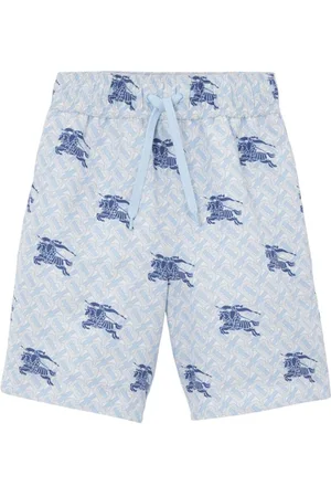 Burberry Kids Thomas Bear-print Swim Shorts - Farfetch