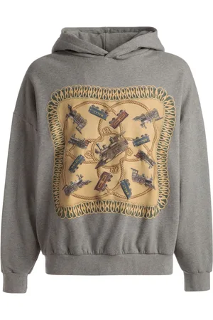 Bally Graphic-print cotton hoodie