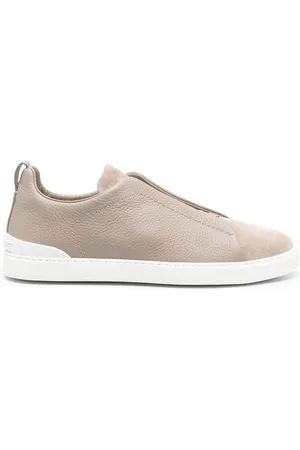 Ermenegildo Zegna Suede low-top sneakers