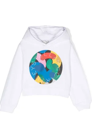 Stella McCartney Graphic logo-print hoodie