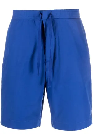 OFFICINE GENERALE Joaquim drawstring-waist cotton shorts