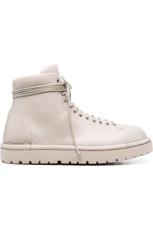 MARSÈLL Lace-up leather ankle boots