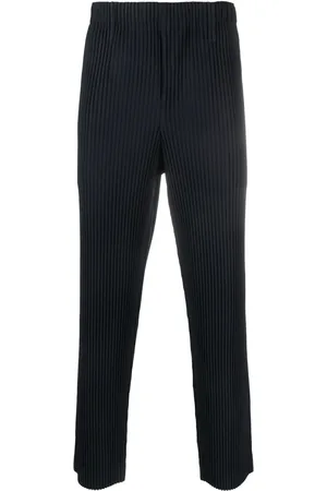 Issey Miyake Straight-leg pleated trousers