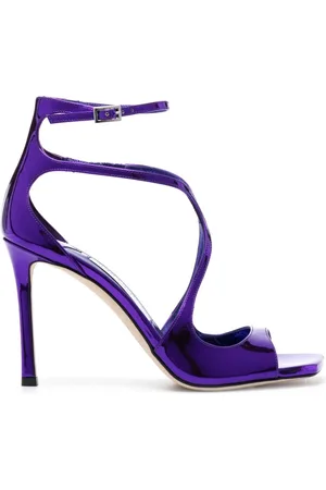 Jimmy Choo Azia 95 100mm leather sandals