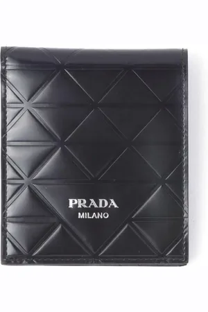 PRADA Prada Small Saffiano Leather Wallet - Stylemyle
