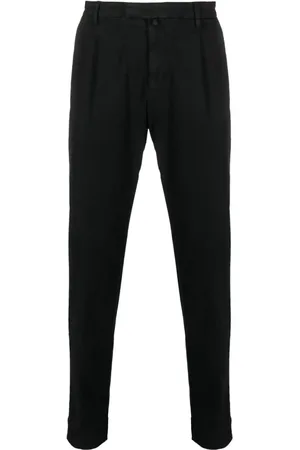 BRIGLIA Tapered-leg chino trousers