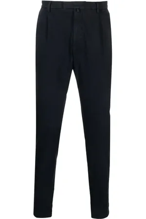 BRIGLIA Tapered-leg chino trousers