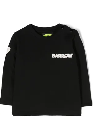 BARROW Logo-print cotton sweatshirt