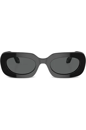 Giorgio Armani Logo-print square-frame sunglasses