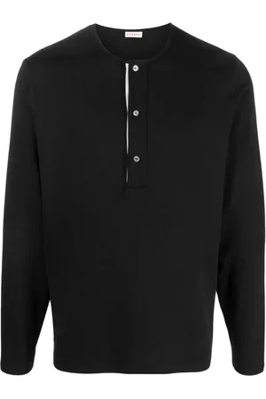 Fursac Button-up jersey-knit jumper