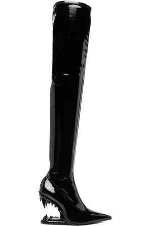 GCDS Morso 120mm vinyl boots