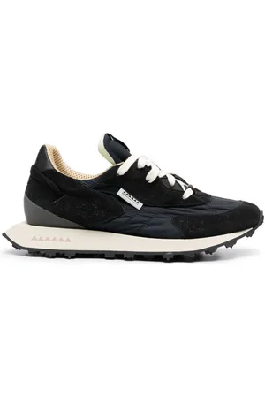 RUN OF Lace-up panelled sneakers
