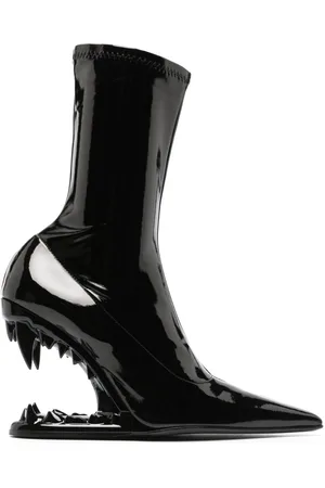 GCDS Morso 120mm vinyl ankle boots