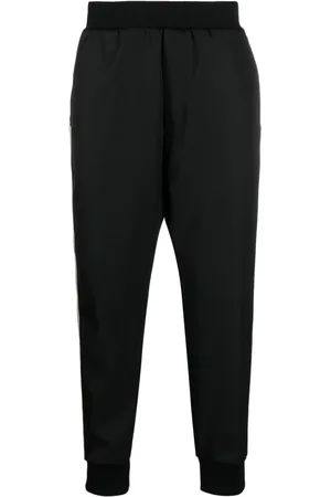 Dsquared2 Logo-embroidered side-stripe trousers