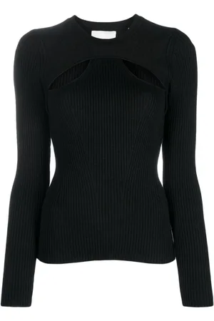 Isabel Marant Cut-out ribbed top