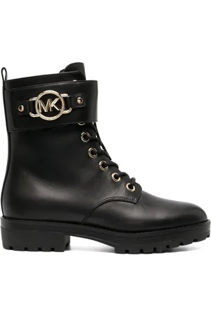 Michael Kors Rory lace-up leather boots