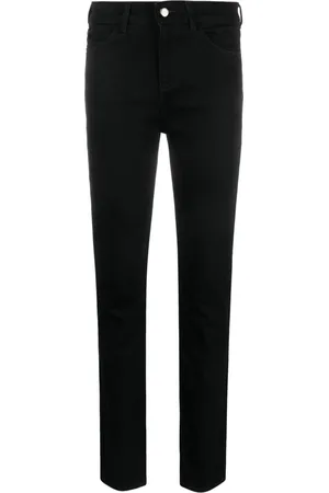 Emporio Armani Mid-rise slim-fit jeans