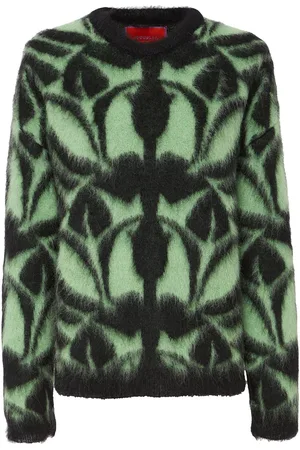 La DoubleJ Intarsia-knit long-sleeve jumper