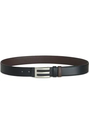 Etro Logo-buckle leather belt