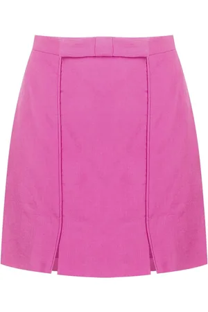 Adriana Degreas Lipstick bow-detail mini skirt