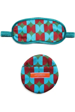 La DoubleJ Mezzaluna eye-mask and case