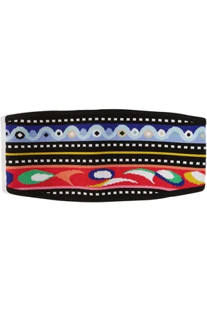 Puccini Abstract-print headband