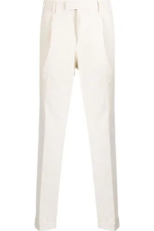 PT Torino Pressed-crease straight-leg trousers