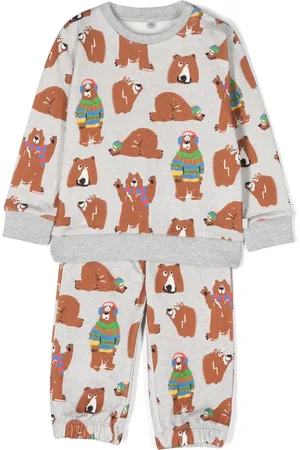 Stella McCartney Bear-print trouser set