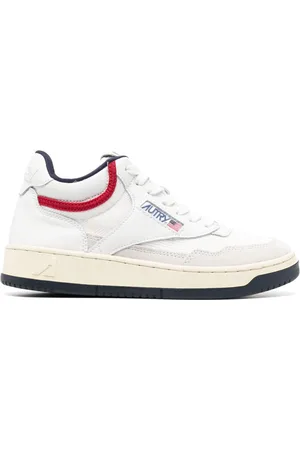 Autry Open Mid lace-up sneakers