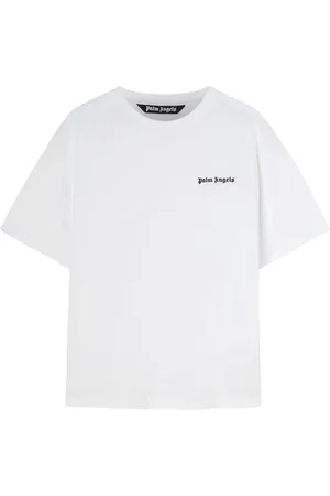 Palm Angels Embroidered-logo crew-neck T-shirt