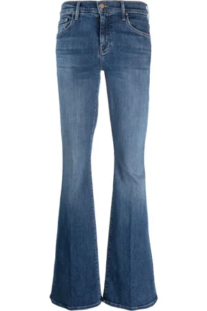 Mother The Down Low Weekender Heel bootcut jeans