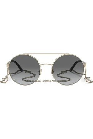 Giorgio Armani Round-frame tinted sunglasses